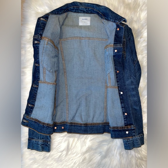 Old Navy Blue Denim Jacket NWOT - Picture 4 of 8